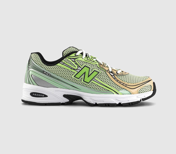 New Balance 740 V2 Trainers Mint Flash