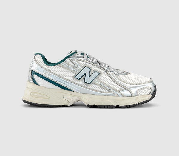 New Balance 740 V2 Trainers, Medusa Green Angora