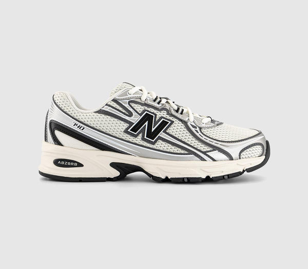 New Balance 740 V2 Trainers Silver Black