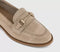 Womens OFFICE Fountain Snaffle Trim Loafers Beige