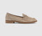 Womens OFFICE Fountain Snaffle Trim Loafers Beige - OFFCUTS SHOES by OFFICE