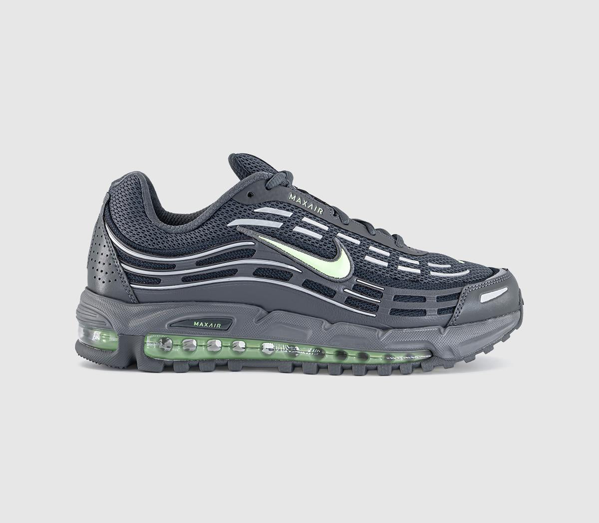 Nike Air Max TL 2.5 Trainers Iron Grey Light Liquid Lime Dk Smoke Grey
