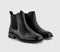 Womens OFFICE Abacus Chelsea Boots Black Leather - OFFCUTS SHOES by OFFICE