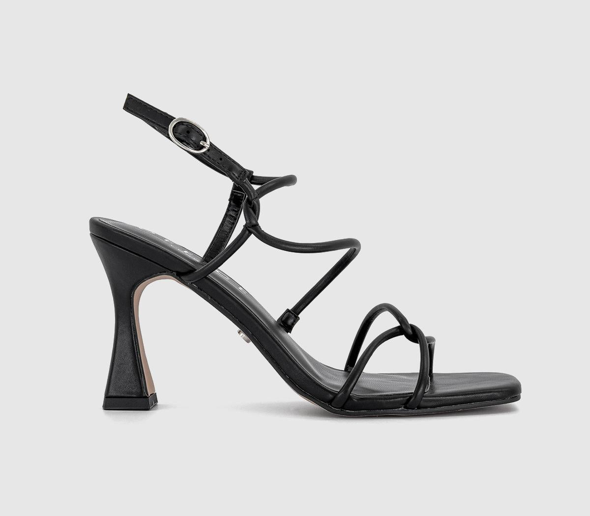 Womens OFFICE Heavenly Strappy Heeled Sandals Black