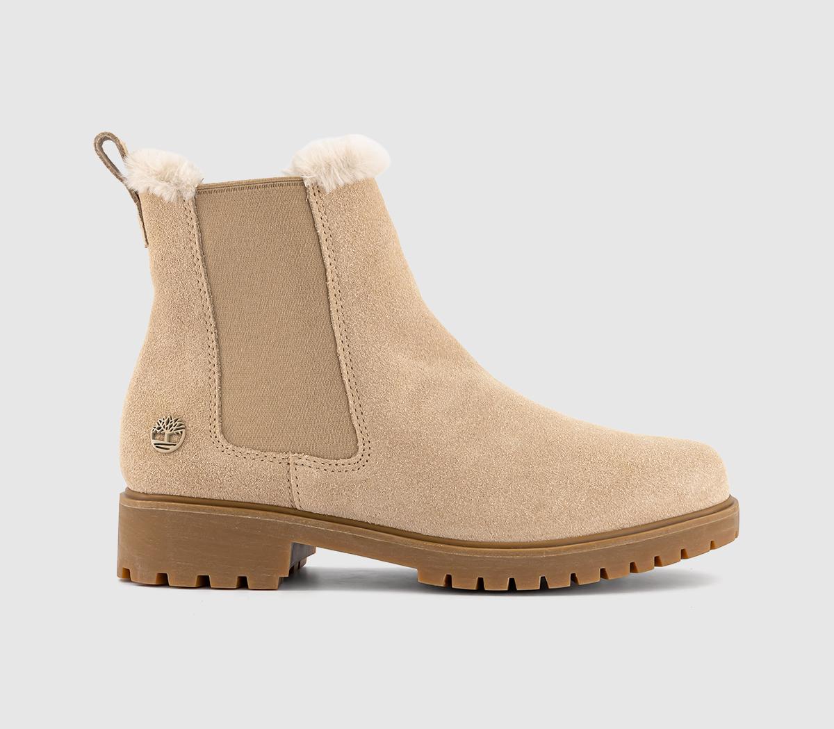 Womens Timberland Lyonsdale Chelsea Boots Almond Suede