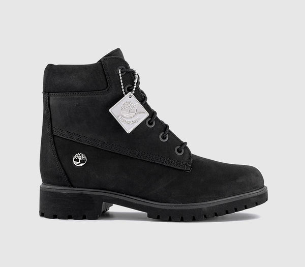 Womens Timberland Lyonsdale Boot Black Nubuck