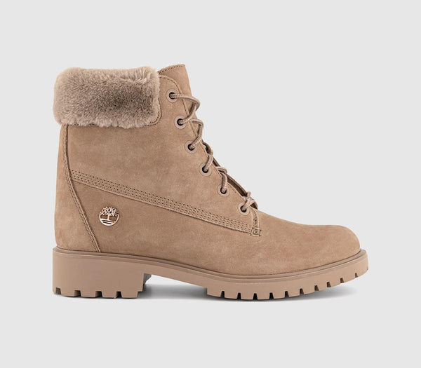 Womens Timberland Lyonsdale Boots Light Brown Nubuck