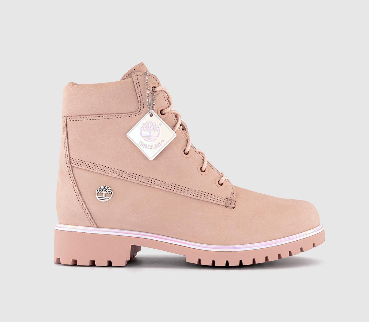 womens timberland boots rose gold