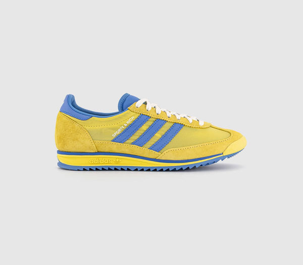 adidas SL72 Sporty&Rich Trainers Light Yellow Real Blue White