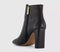Womens OFFICE Aimee Slim Ankle Boots Black Leather