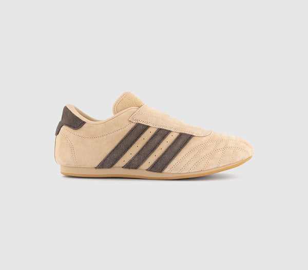 Mens Adidas Taekwondo Trainers Magic Beige Wonder White Gum Uk Size 9
