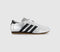 adidas Taekwondo Trainers Silver Metallic Core Black Gum - OFFCUTS SHOES by OFFICE