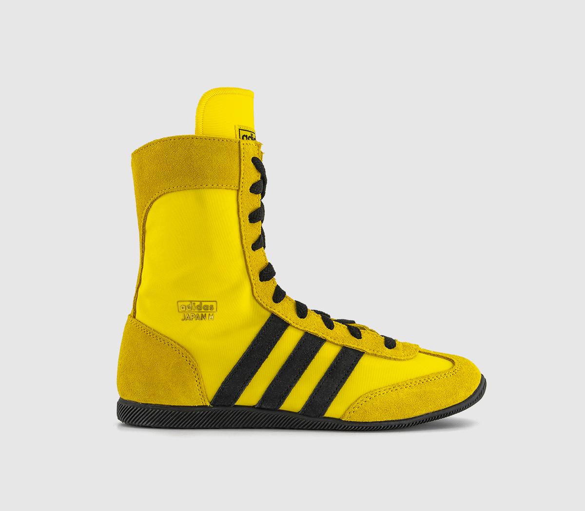 adidas W Japan Hi Trainers Yellow Black Gold Metallic