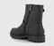 Womens Blowfish Malibu Raven Boots Black Distressed