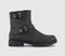 Womens Blowfish Malibu Raven Boots Black Distressed