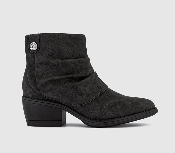 Womens Blowfish Malibu Riley Heeled Boots Black