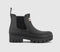 Womens Barbour Halton Chelsea Welly Boots Black - OFFCUTS SHOES by OFFICE