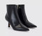 Womens OFFICE Alara Kitten Heel Ankle Boots Black