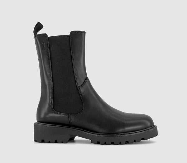 Womens Vagabond Shoemakers Kenova Mid Chelsea Boots Black