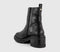 Womens OFFICE Aleena Chunky Block Heel Boots Black Leather