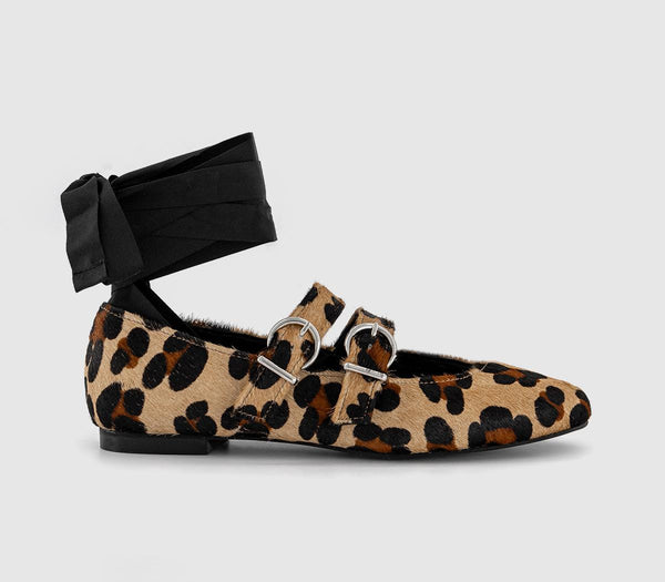 Womens Alohas Thekla Ballet Flats Leopard