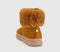 Womens Earthaddict Avid Cosy Faux Fur Cuff Boot