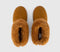 Womens Earthaddict Fleeting Cosy Faux Fur Lined Mule Tan