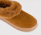 Womens Earthaddict Fleeting Cosy Faux Fur Lined Mule Tan