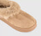 Womens Earthaddict Fleeting Cosy Faux Fur Lined Mule Beige