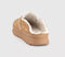 Womens Earthaddict Fennel Borg Lined Clog Beige