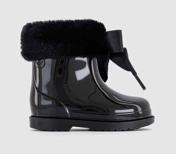 Kids Igor Bimbi Soft Boots Black