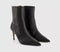 Womens OFFICE Adriana Point Toe Ankle Boot Black Leather