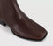 Womens OFFICE Ambah Smart Western Boots Chocolate Brown - OFFCUTS SHOES by OFFICE