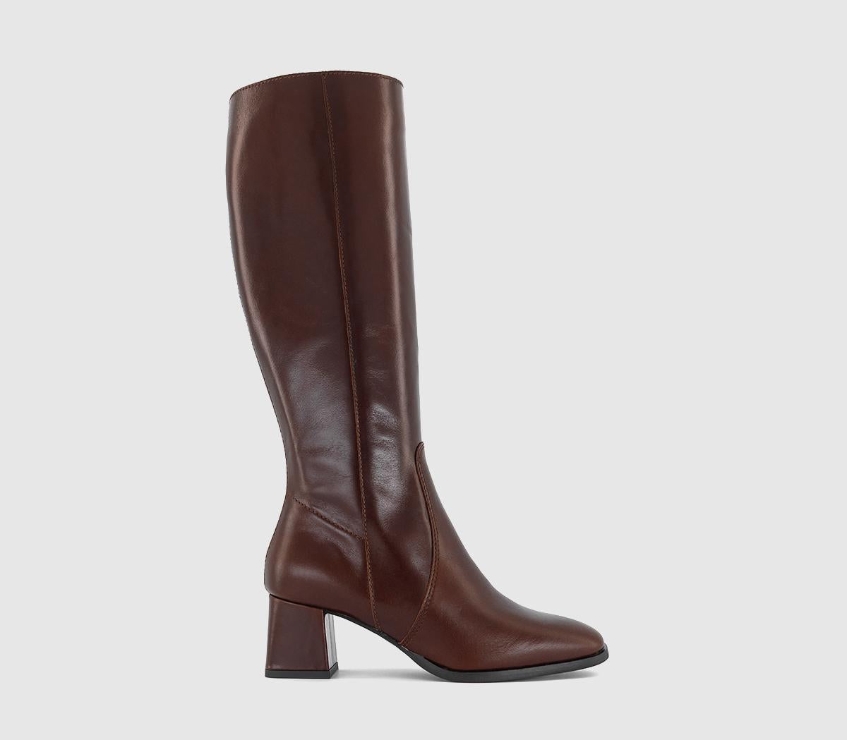 Office ladies knee high boots on sale