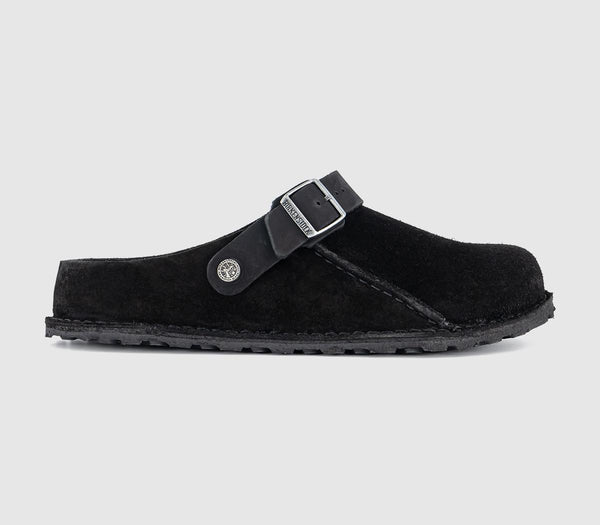 Mens Birkenstock Lutry Black Suede Uk Size 9