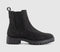 Womens EARTHADDICT Terra Chelsea Boots Black - OFFCUTS SHOES by OFFICE