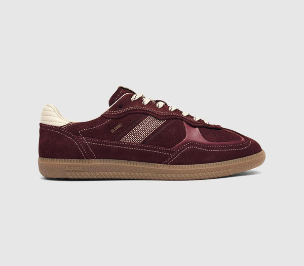 Womens ALOHAS Tb.490 Rife Sneakers Burgundy