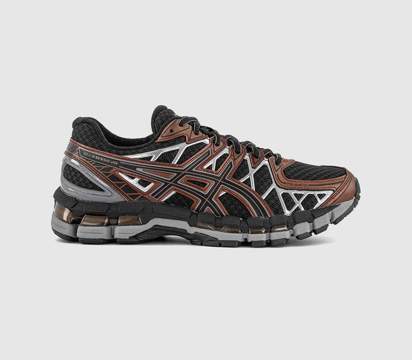 ASICS Gel-kayano 20 Trainers Black Reddish Brown