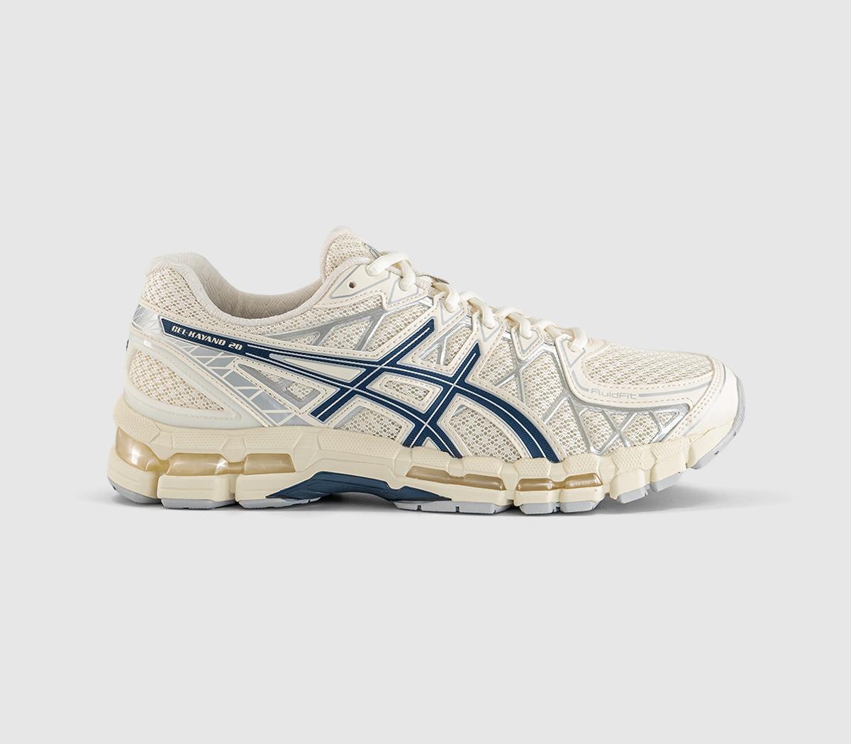 ASICS Gel-kayano 20 Trainers Cream Independence Blue