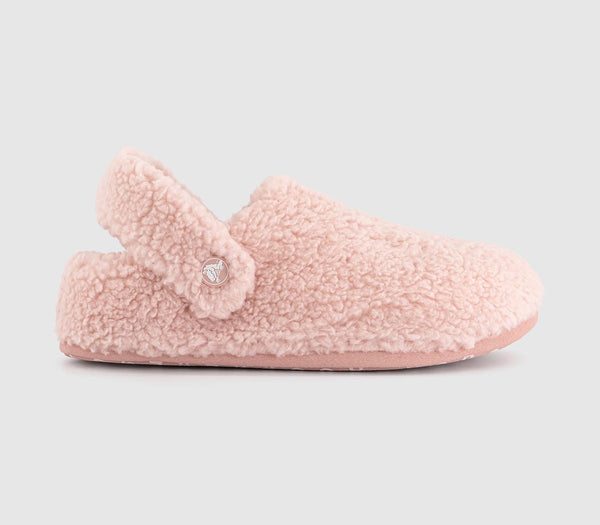 Womens Crocs Classic Cozzzy Slipper Pink Clay