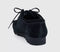 Mens Clarks Originals Wallabee Gortex Shoes Black Suede