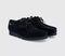 Mens Clarks Originals Wallabee Gortex Shoes Black Suede