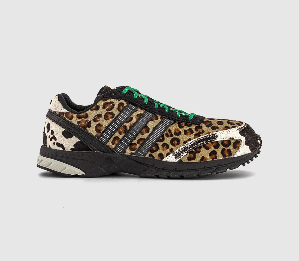 adidas Adizero Adios Og Trainers Leopard Grey Black Court Green