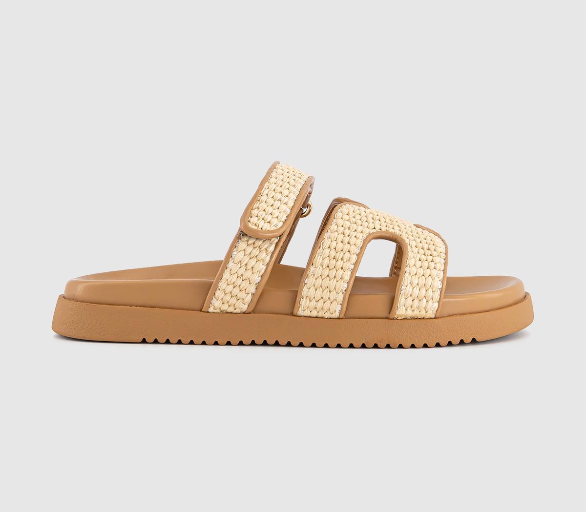 Womens Steve Madden Missile Sandal Natural Raffia