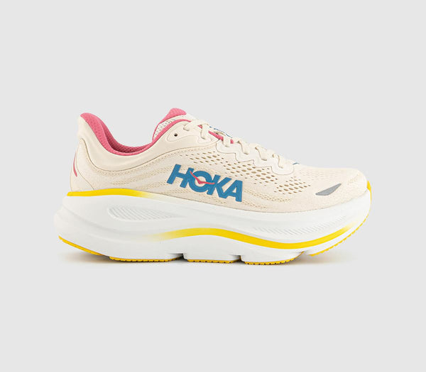 HOKA Bondi 9 Trainers Alabaster Birch F