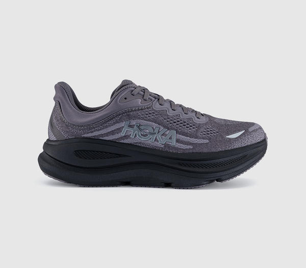 HOKA Bondi 9 Trainers Galaxy Carbon Black