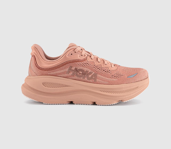 HOKA Bondi 9 Trainers Sienna Rose Gold F