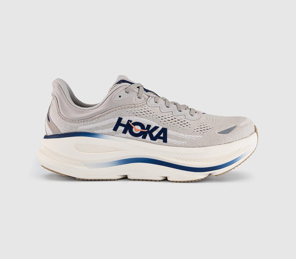 HOKA Bondi 9 Stucco Grout UK Size 7