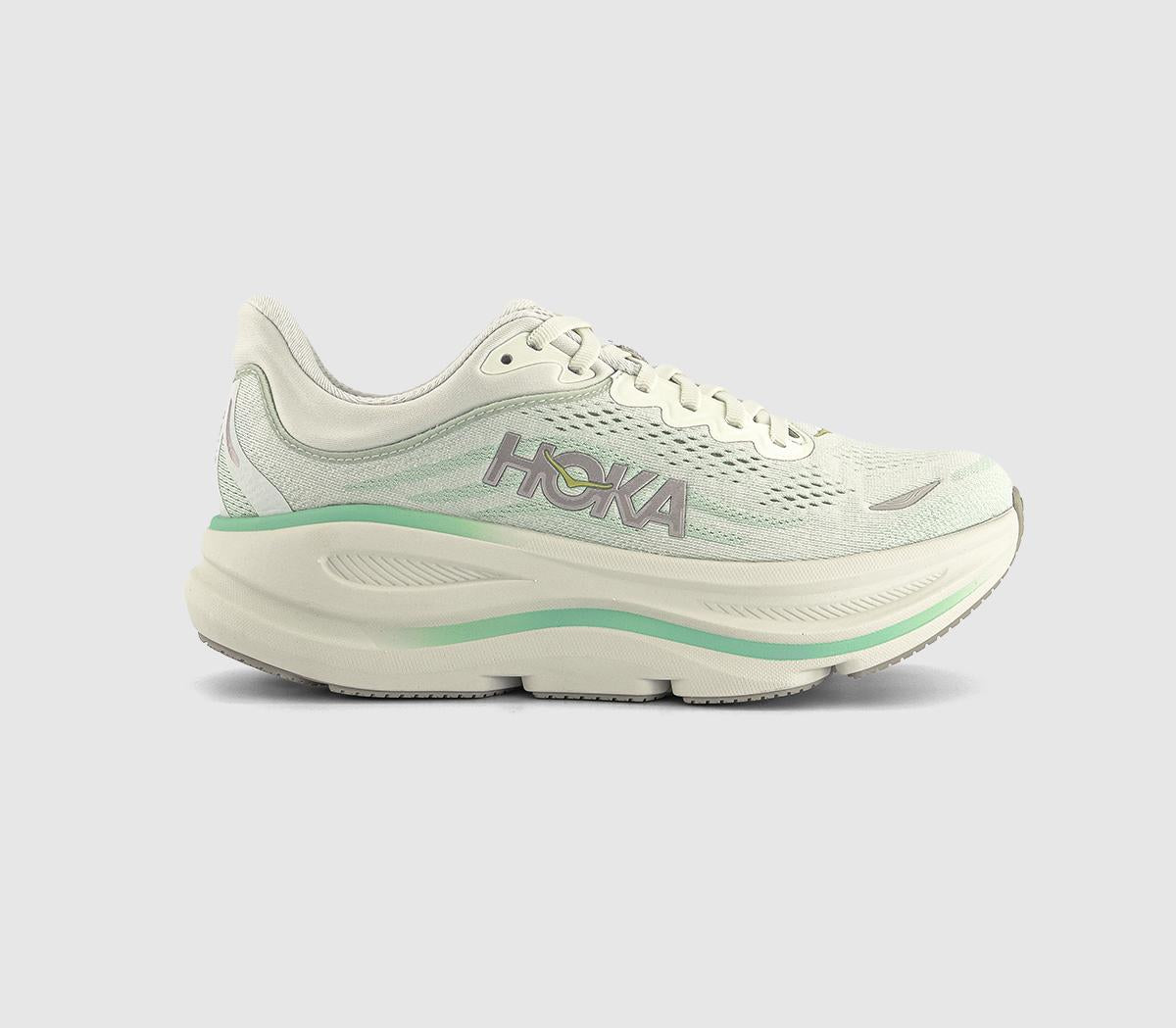 Odd Sizes - HOKA Bondi 9 Truffle Salt Sea Glass - UK Sizes Right 6/Left 6.5