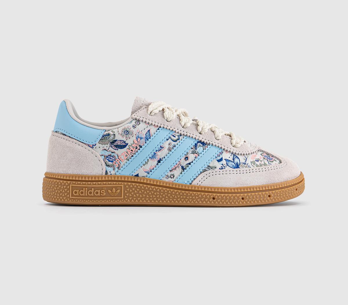 Kids adidas Handball Spezial Youth Trainers Liberty Off White Icey Blue